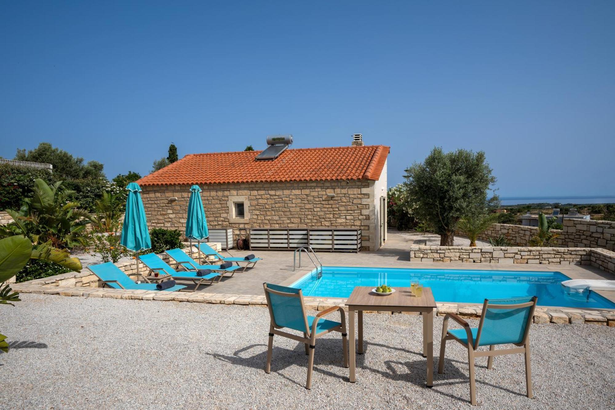 Villa Vasiliki Private Pool Erfoi المظهر الخارجي الصورة