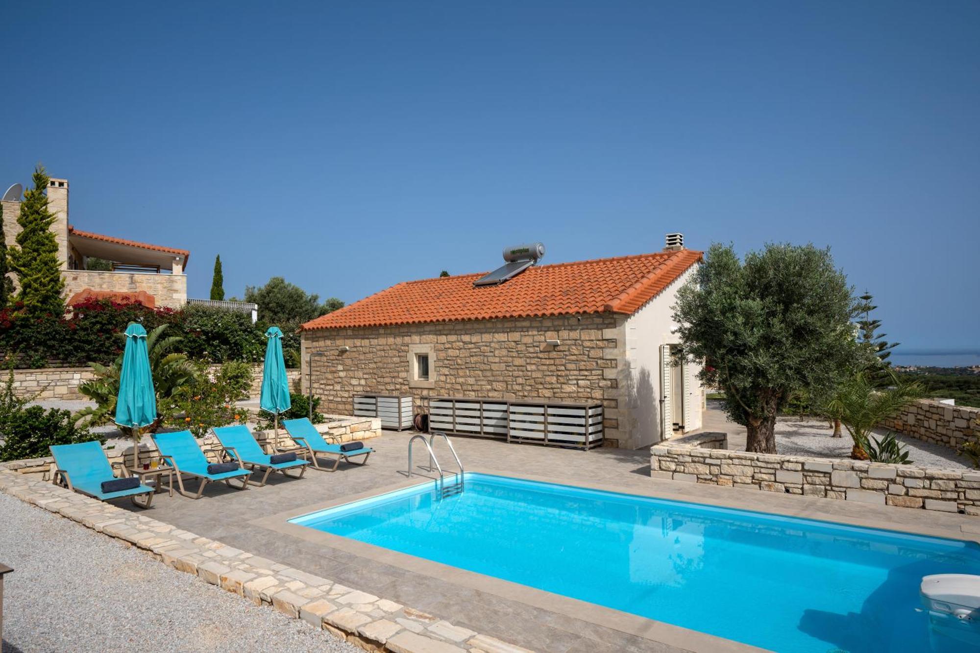 Villa Vasiliki Private Pool Erfoi المظهر الخارجي الصورة