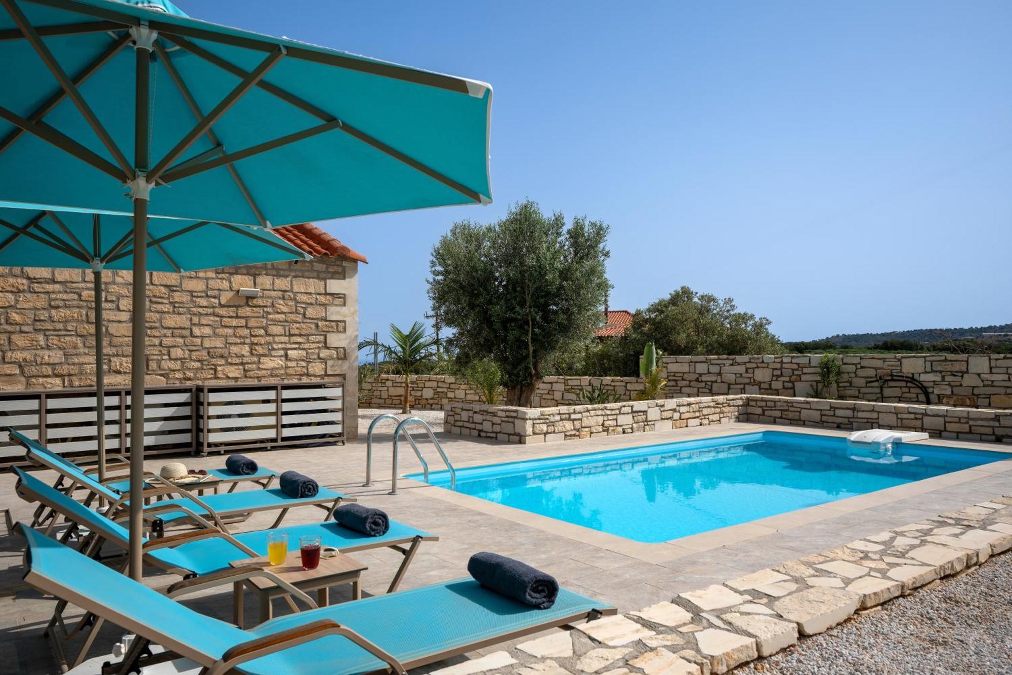 Villa Vasiliki Private Pool Erfoi المظهر الخارجي الصورة