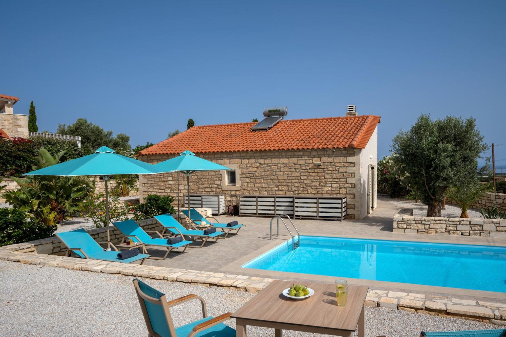 Villa Vasiliki Private Pool Erfoi المظهر الخارجي الصورة