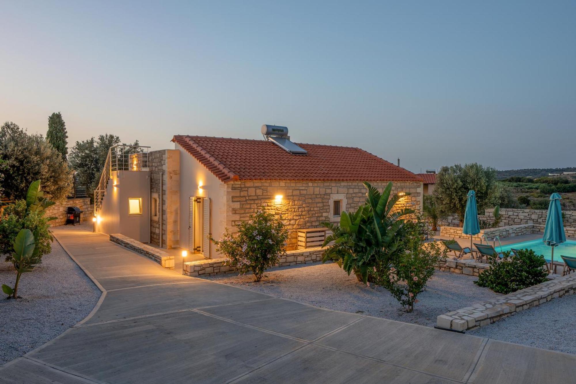 Villa Vasiliki Private Pool Erfoi المظهر الخارجي الصورة