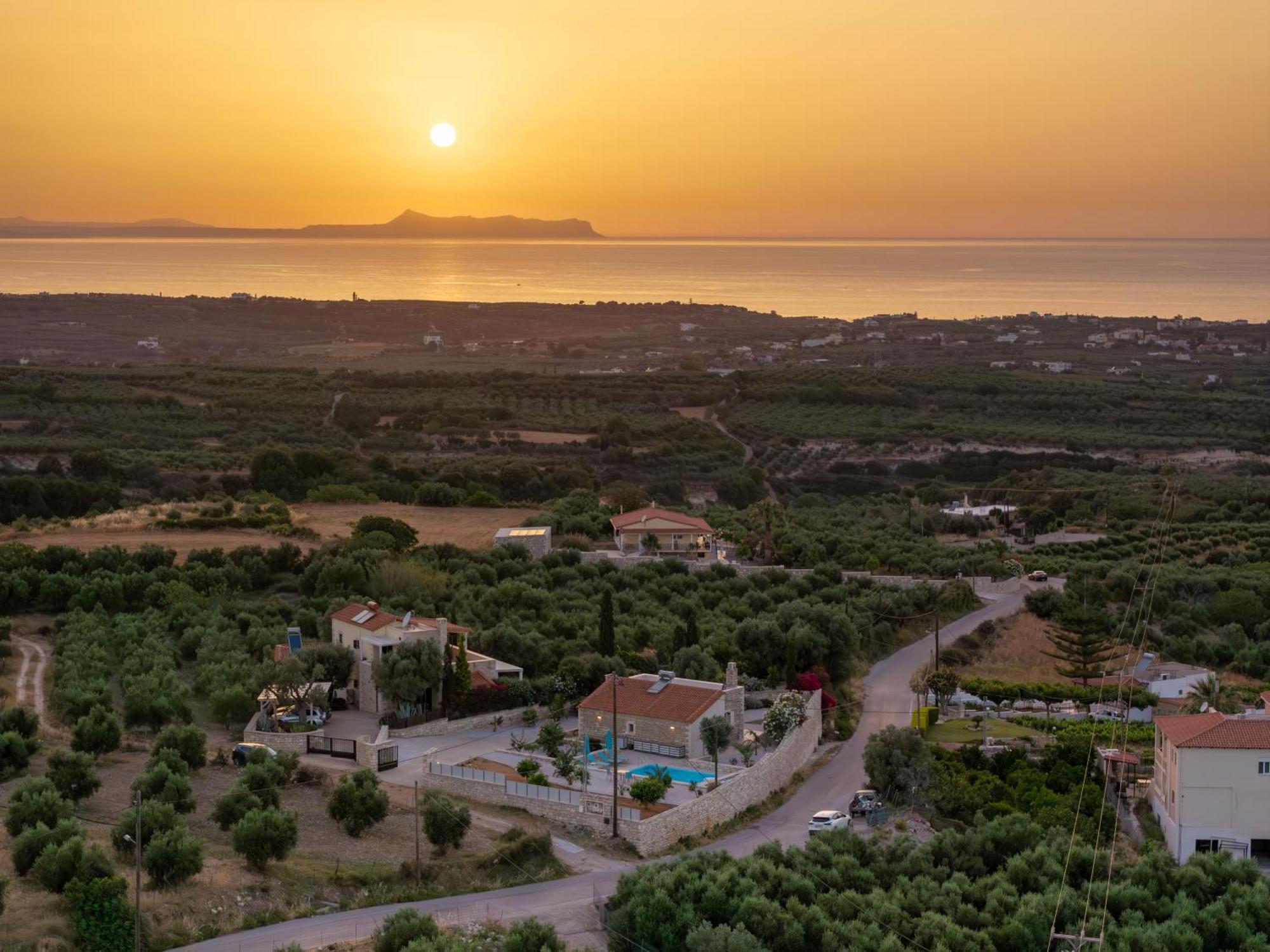 Villa Vasiliki Private Pool Erfoi المظهر الخارجي الصورة