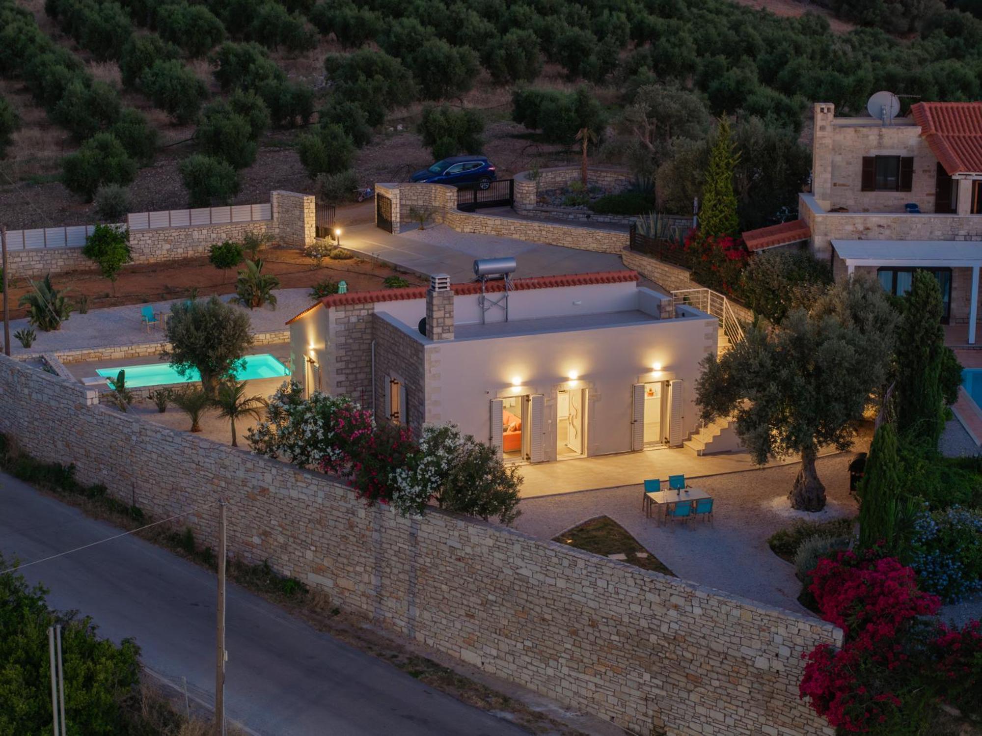 Villa Vasiliki Private Pool Erfoi المظهر الخارجي الصورة
